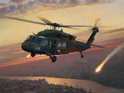 Returning Fire by William Phillips — Canvas