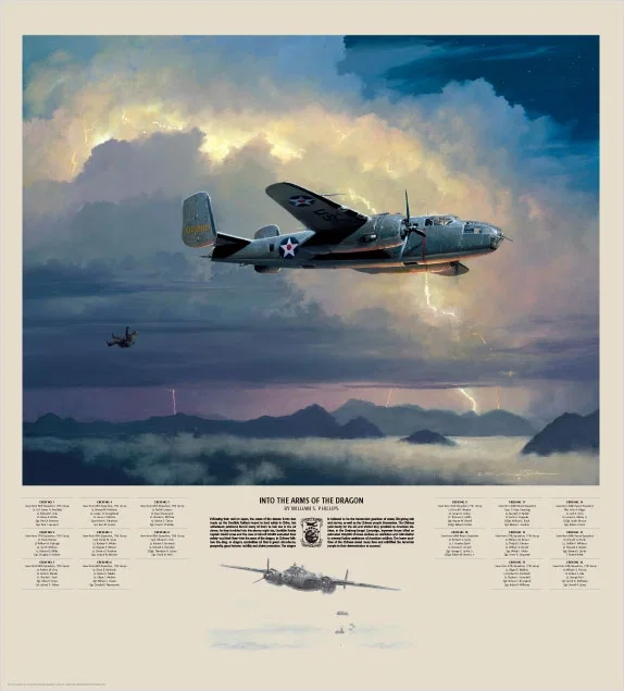 Into the Arms of the Dragon Limited Edition by William Phillips — Print