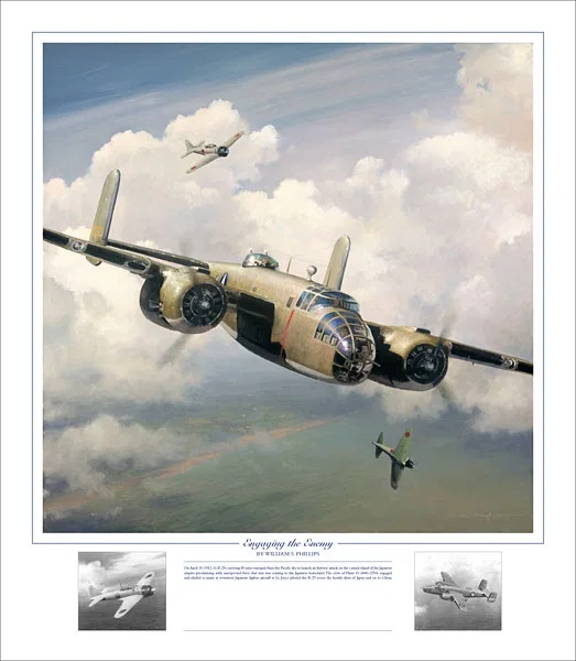Engaging the Enemy Limited Edition by William Phillips — Print