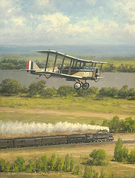 Afternoon Mail Small Works Edition by William Phillips — Giclee On Canvas