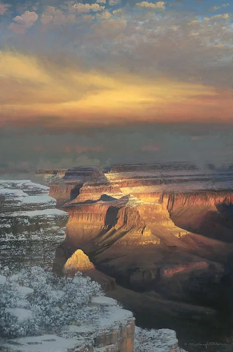 Winter Splendor by William Phillips — Canvas