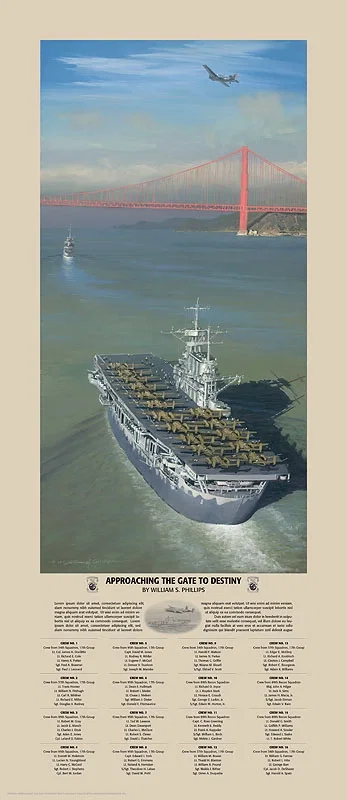 Approaching the Gate to Destiny by William Phillips — Lithograph