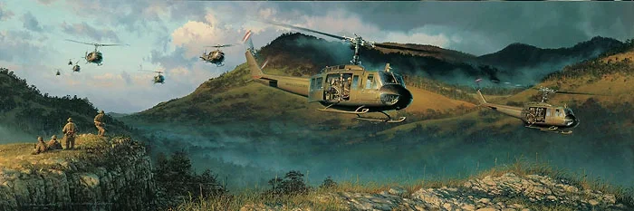 The Long Green Line ANNIVERSARY EDITION ON by William Phillips — Canvas