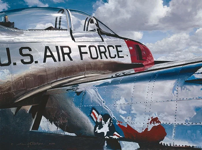 Air Force Reflections by William Phillips — Giclee On Canvas