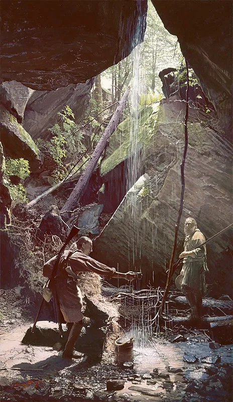 GOD´S GIFT by John Buxton — Giclee On Canvas