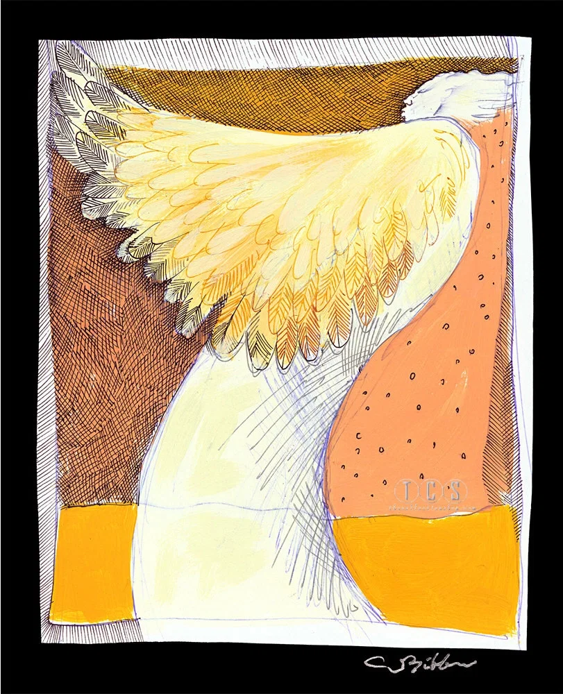 Angel Wings Giclee by Charles Bibbs