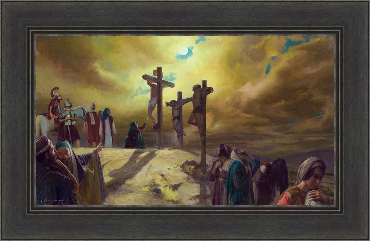 The Sixth Hour at Calvary by Casey Childs — Giclee On Canvas