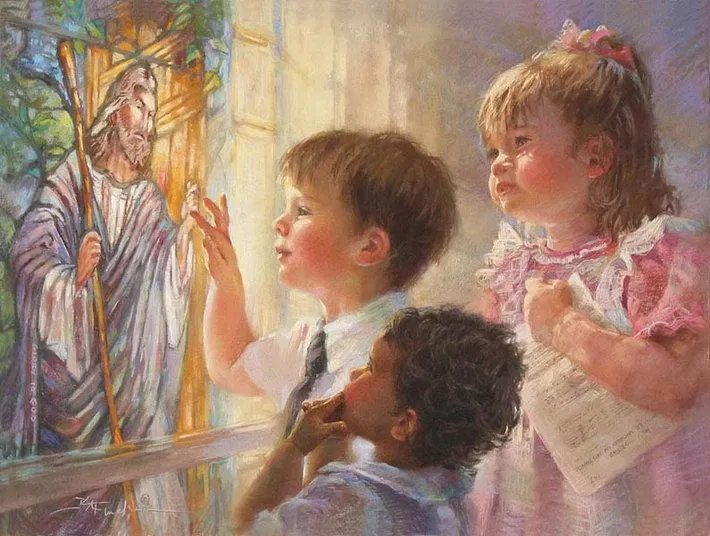 In His Hands by Kathryn Fincher — Giclee On Canvas Artist Proof