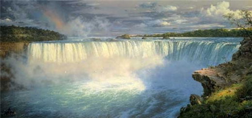 Thundering Mist by Larry Dyke by Larry Dyke