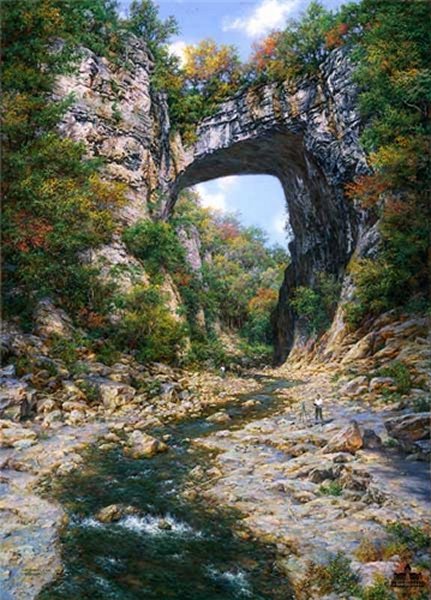 Patriot's Vision by Larry Dyke by Larry Dyke — Canvas
