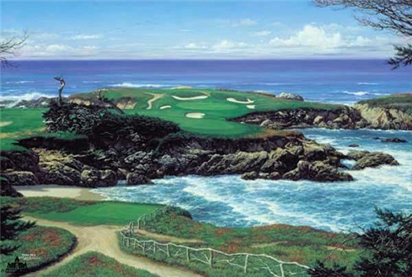 Ocean Challenge by Larry Dyke by Larry Dyke — Canvas