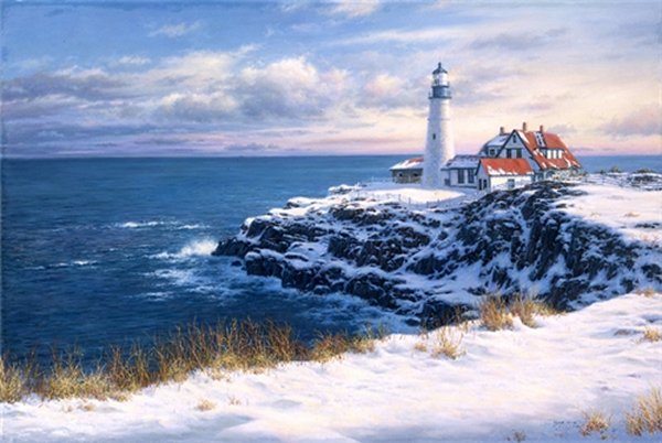 Solitude by Larry Dyke by Larry Dyke — Canvas