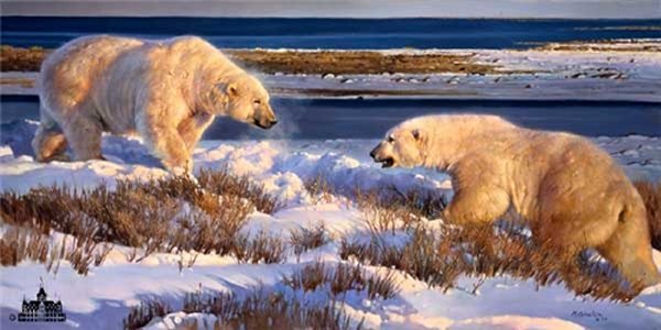 Hudson Heavyweights by Nancy Glazier by Nancy Glazier — Canvas