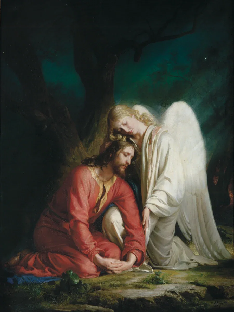 Gethsemane Altar Piece by Carl Bloch — Giclee On Canvas
