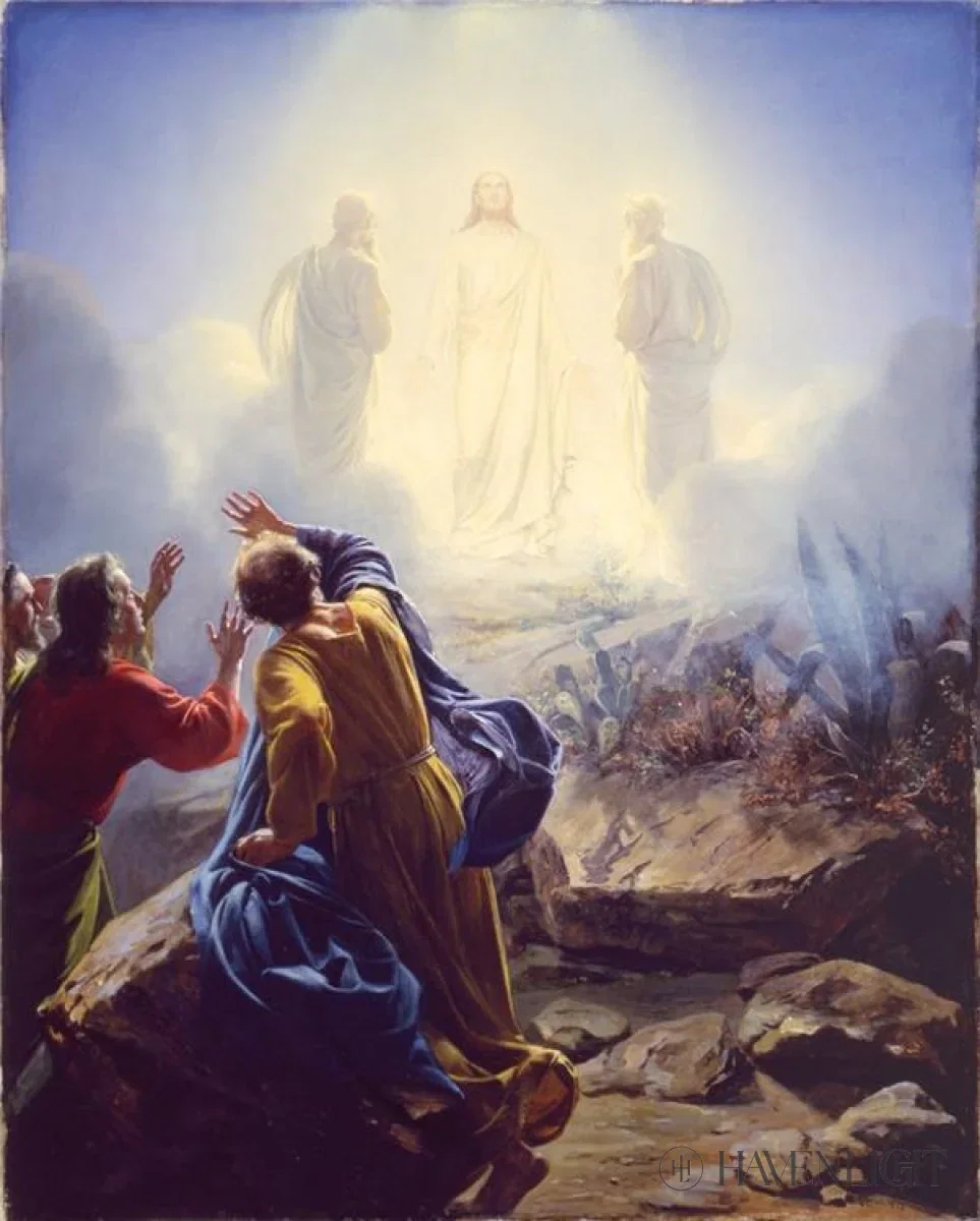 The Transfiguration Of Christ by Carl Bloch — Giclee On Canvas