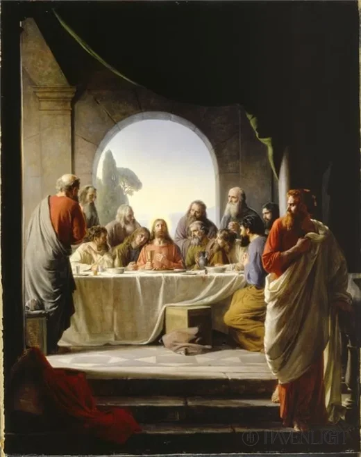 The Last Supper by Carl Bloch