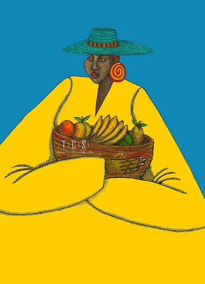 Bajan Woman by Charles Bibbs