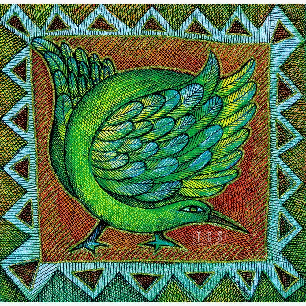 Bird Motiff Giclee Hand Enhanced Edition by Charles Bibbs