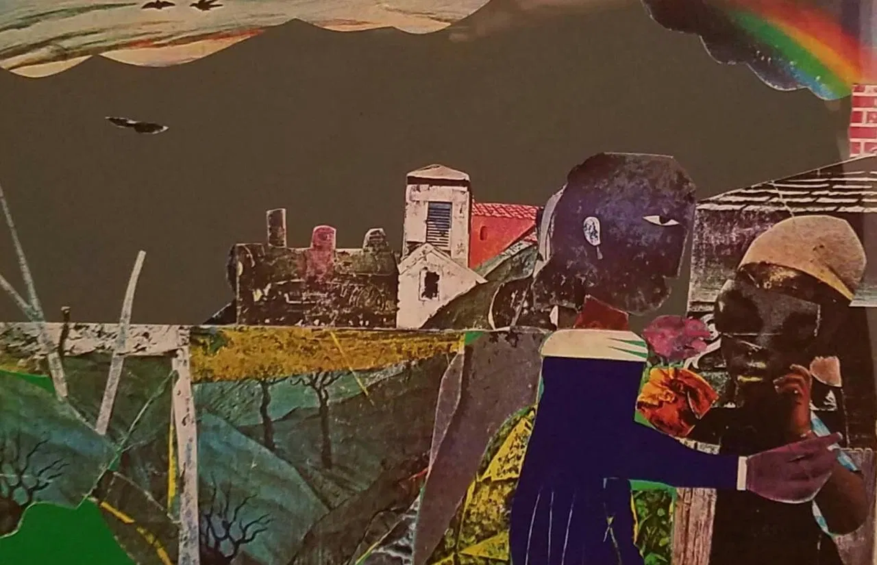 Carolina Memory Color Screenprint On Paper by Romare Bearden