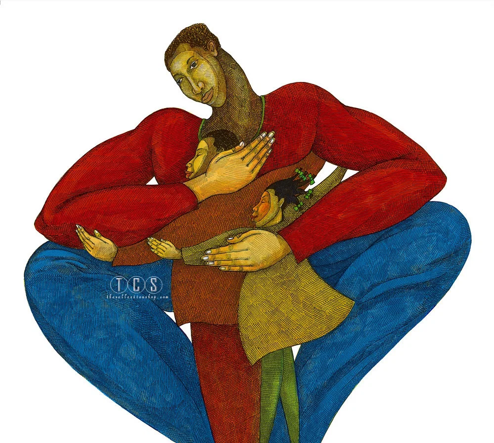 Daddy by Charles Bibbs — Giclee On Paper