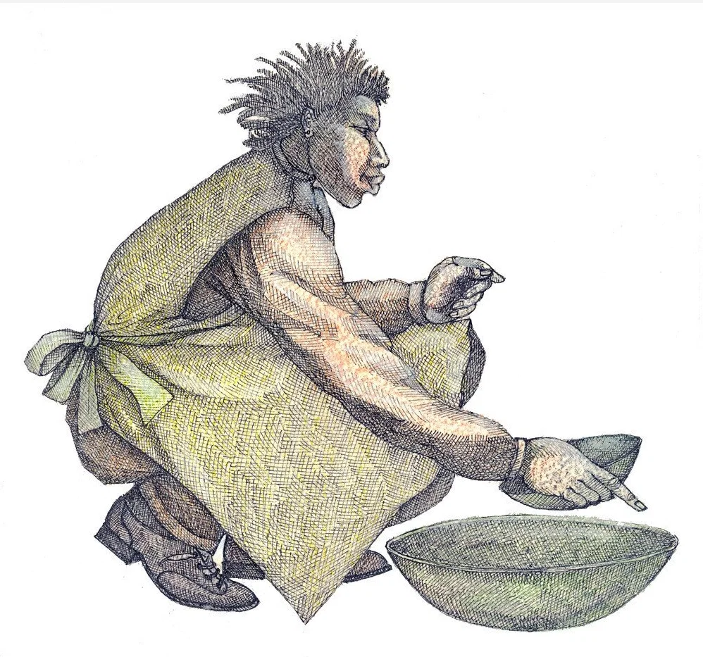 Dish Washer Artist Proof by Charles Bibbs — Giclee On Paper