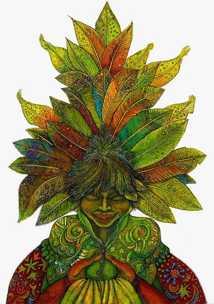 Earth Mother by Charles Bibbs — Giclee On Paper