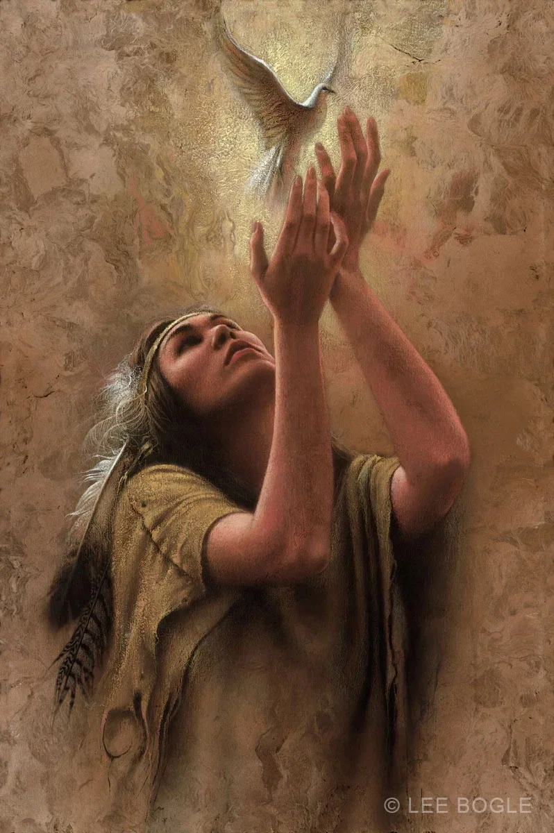 Eternal Gift by Lee Bogle — Giclee On Canvas