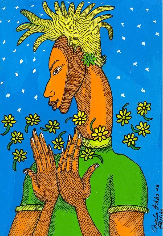 Falling by Charles Bibbs — Giclee On Paper