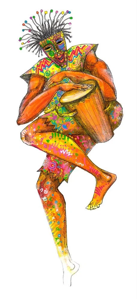 Festival by Charles Bibbs — Giclee On Paper