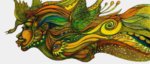 Flight With A Spirit Remarque by Charles Bibbs