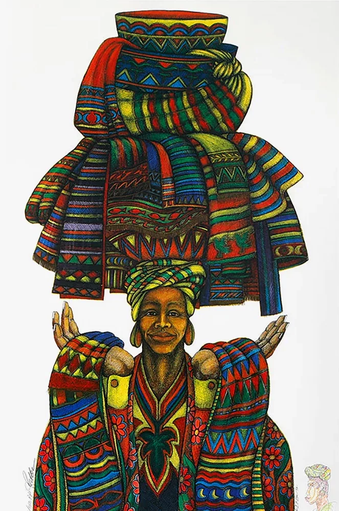 The Gift 2 Printers Proof by Charles Bibbs — Lithograph