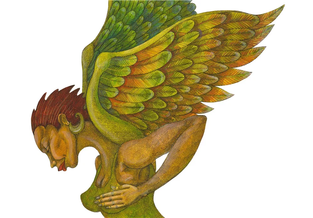 The Gen Angel by Charles Bibbs — Giclee On Paper