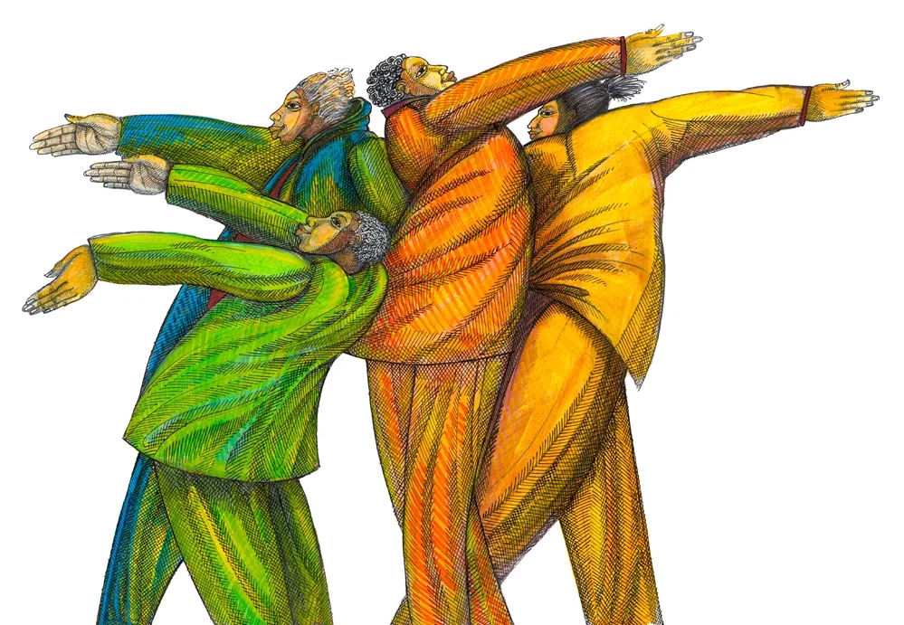 Hands Of The Givers Giclee by Charles Bibbs