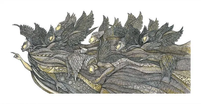 Heavenly Hosts Remarque by Charles Bibbs — Giclee On Paper