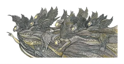 Heavenly Hosts Remarque by Charles Bibbs