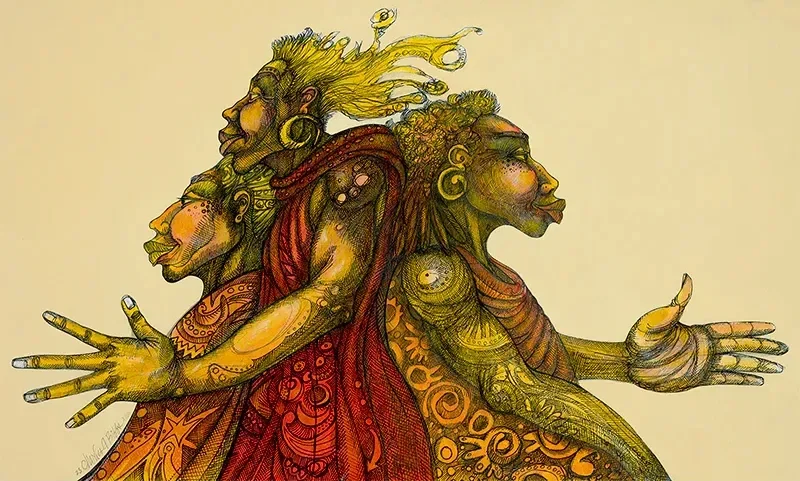 Hands Of Hope by Charles Bibbs — Giclee On Paper