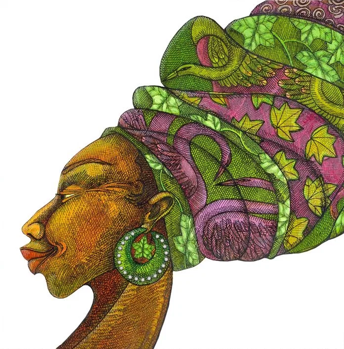 Ivy Crown Remarque by Charles Bibbs — Giclee On Paper