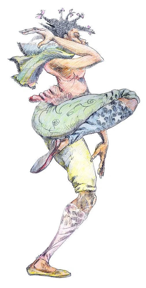 Jumpin Jack Mama by Charles Bibbs — Giclee On Paper