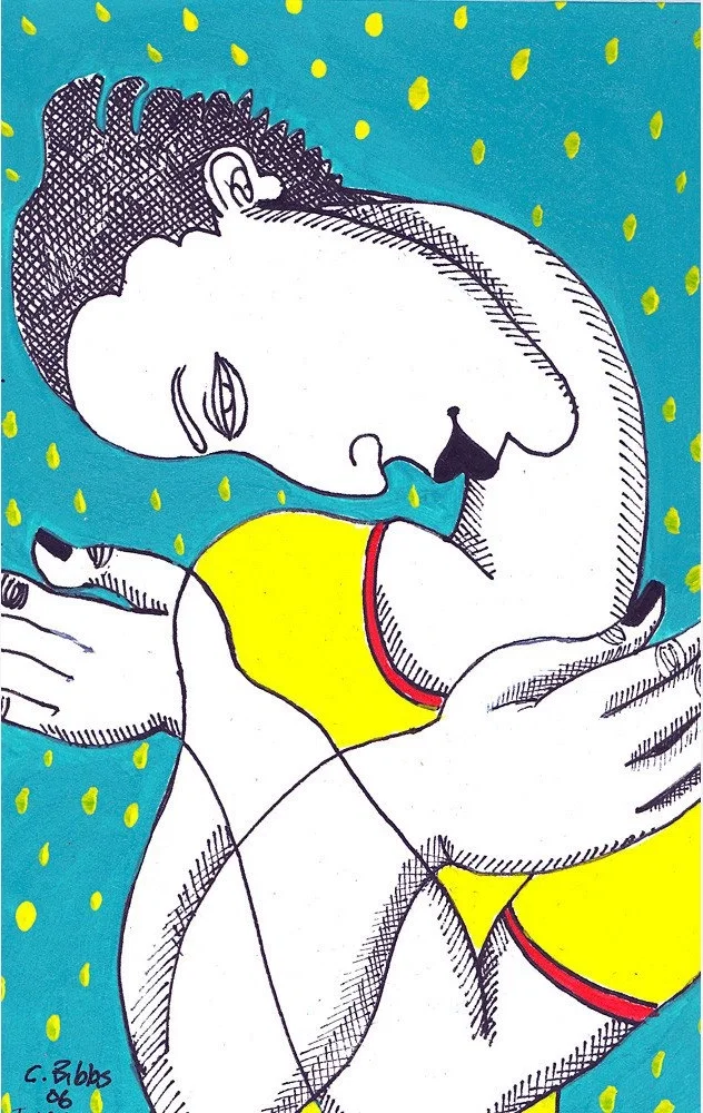 I Love Me Hand Enhanced by Charles Bibbs — Giclee On Paper