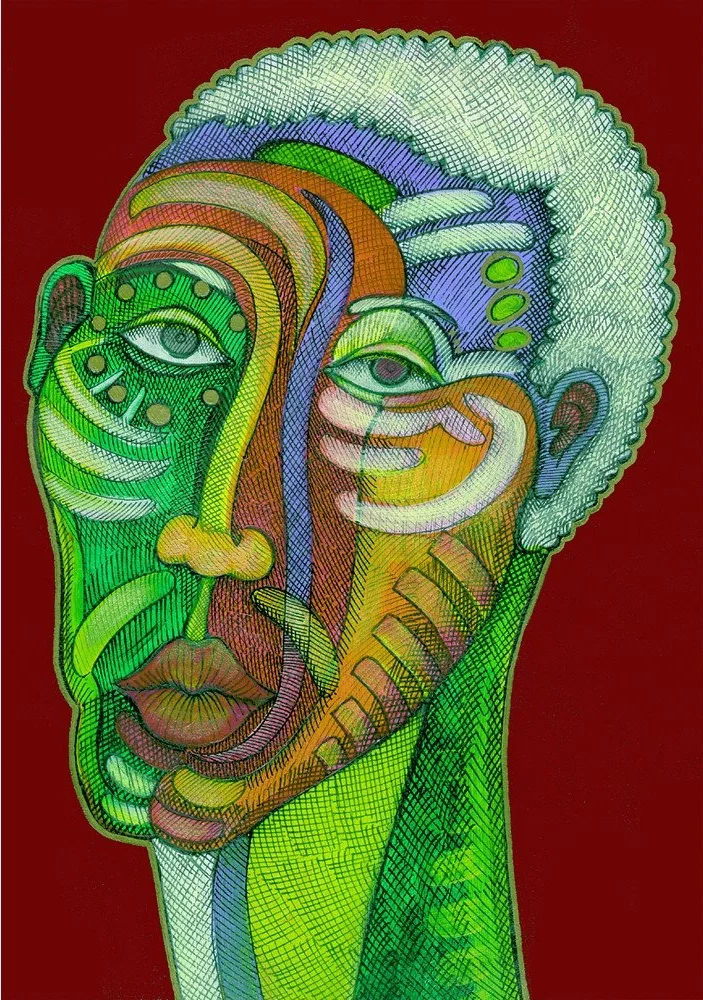 Man In Love by Charles Bibbs — Giclee On Paper