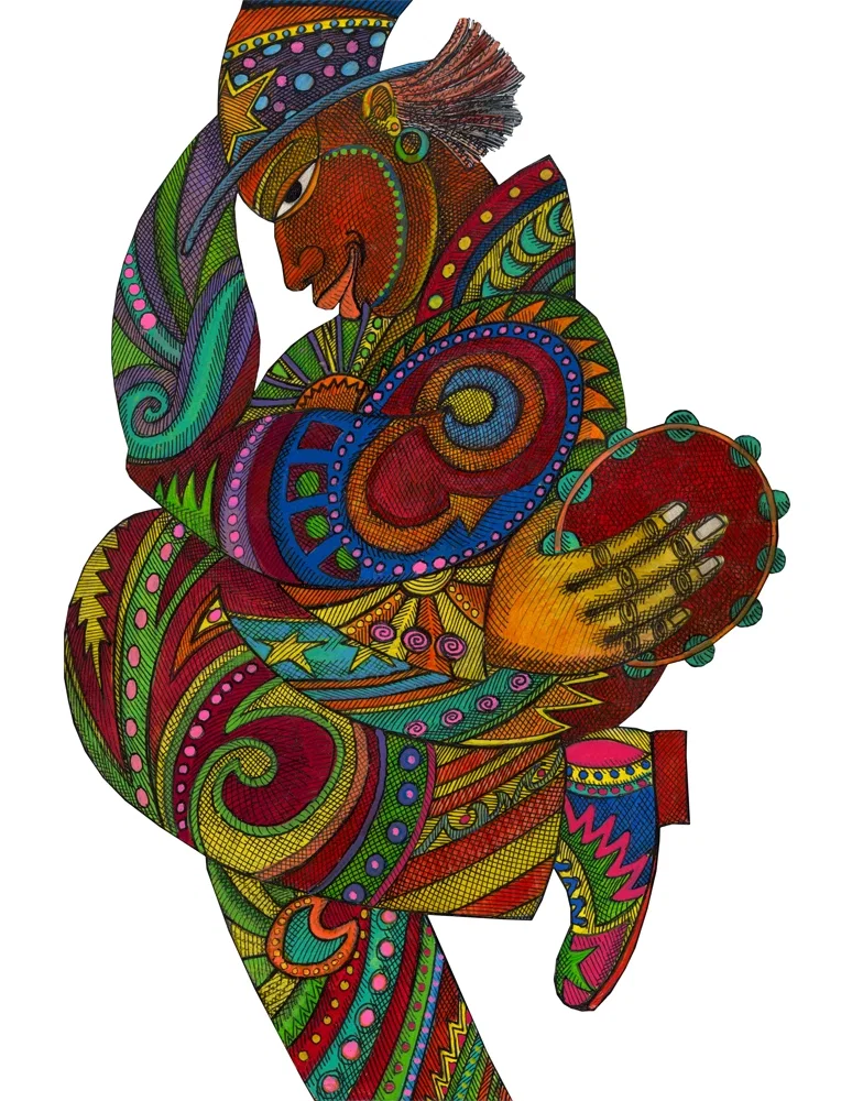 Mister Fun Giclee by Charles Bibbs