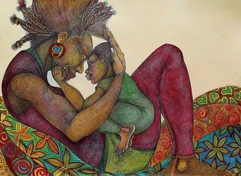 Pillow Talk by Charles Bibbs — Giclee On Paper