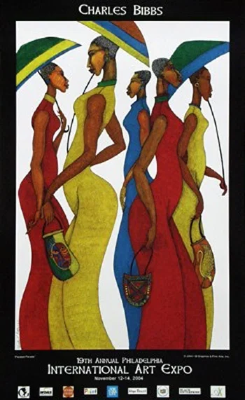 Parasol Parade Poster by Charles Bibbs