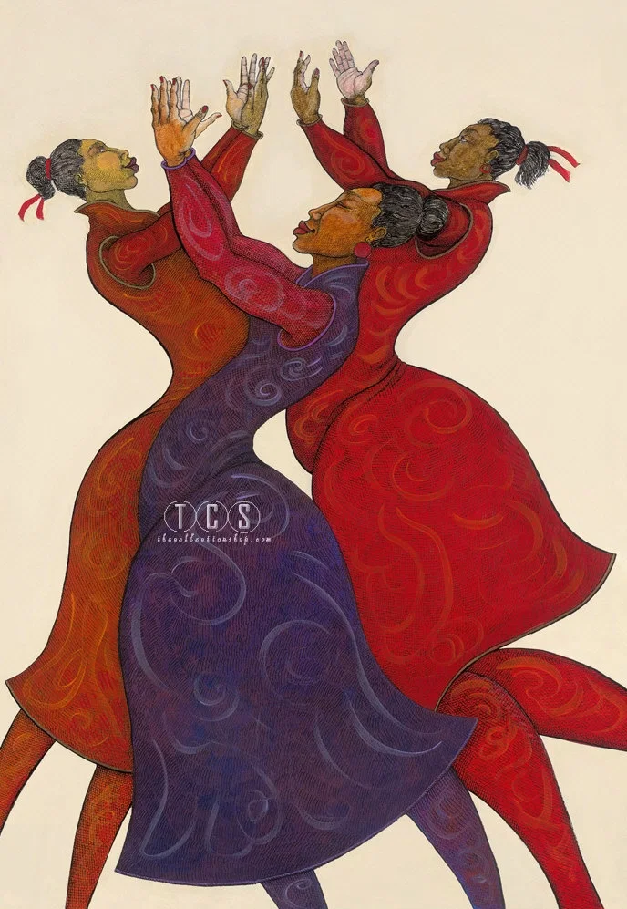 Praisin Giclee by Charles Bibbs