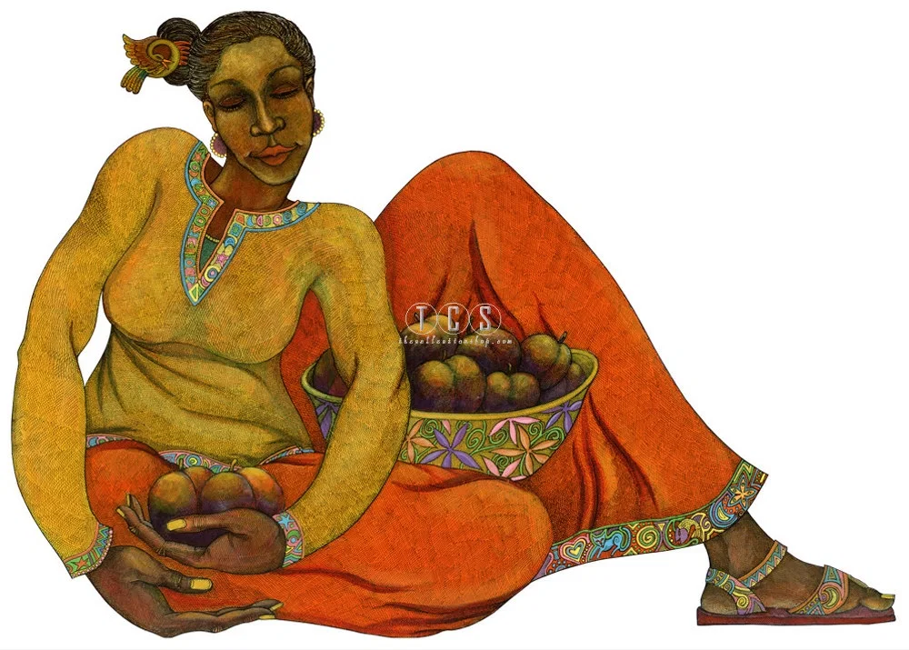 Sweet Harvest Giclee Remarque by Charles Bibbs