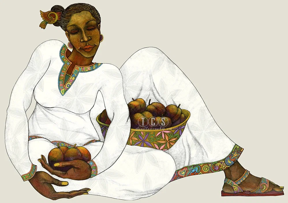 Sweet Harvest Giclee White Edition by Charles Bibbs