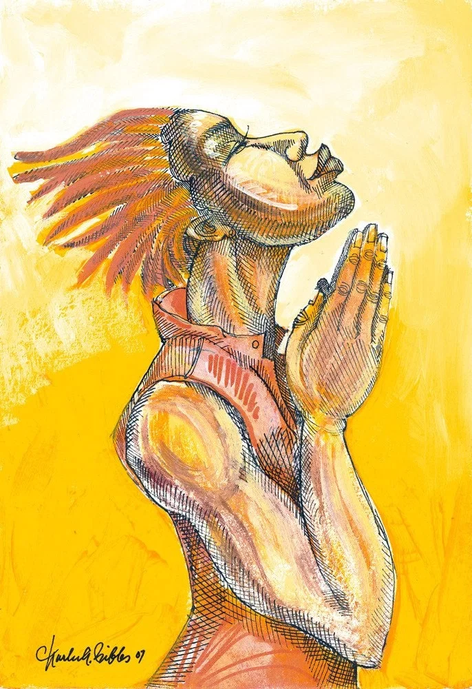 The Prayer by Charles Bibbs — Giclee On Paper