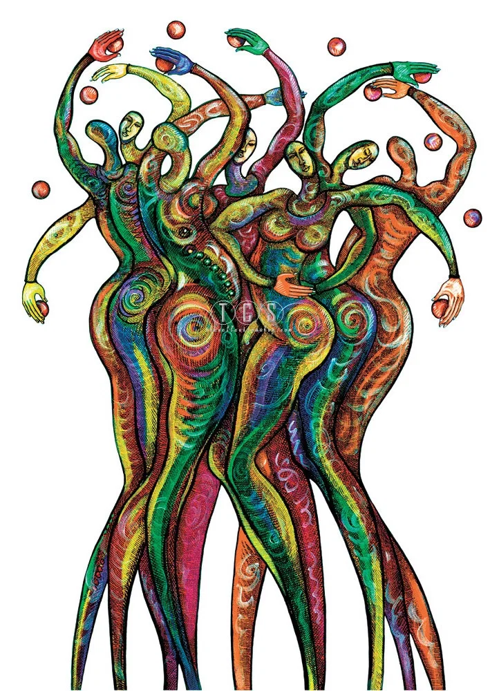 All For One Giclee by Charles Bibbs