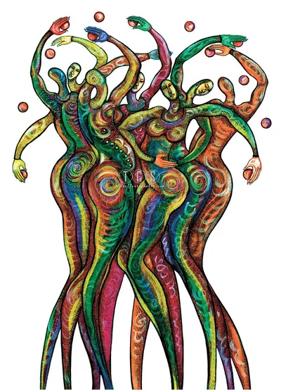 All For One Giclee by Charles Bibbs