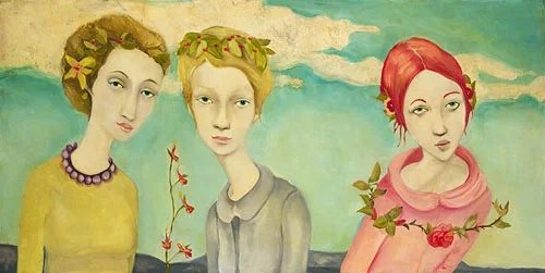Only Eve Could Hear the Birds Love Song by Cassandra Barney — Canvas